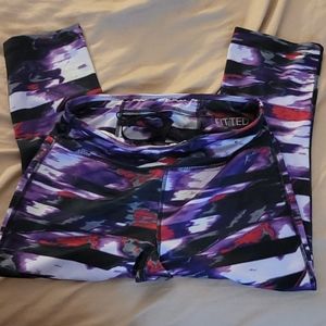 Danskin workout leggings cropped xs